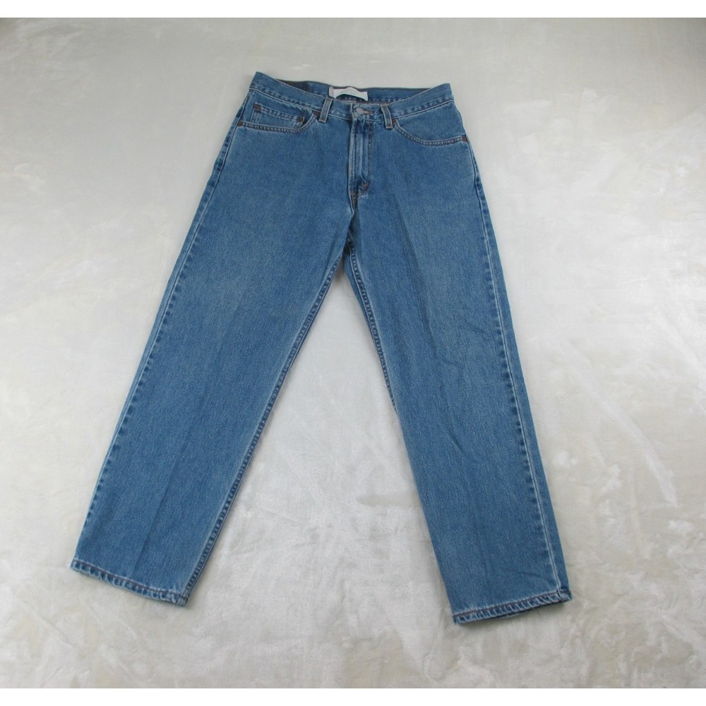 VINTAGE Levi's 550 Pants Mens 32 Blue Denim Jeans Relaxed Fit Pockets‎ 32X29* - Picture 2 of 15